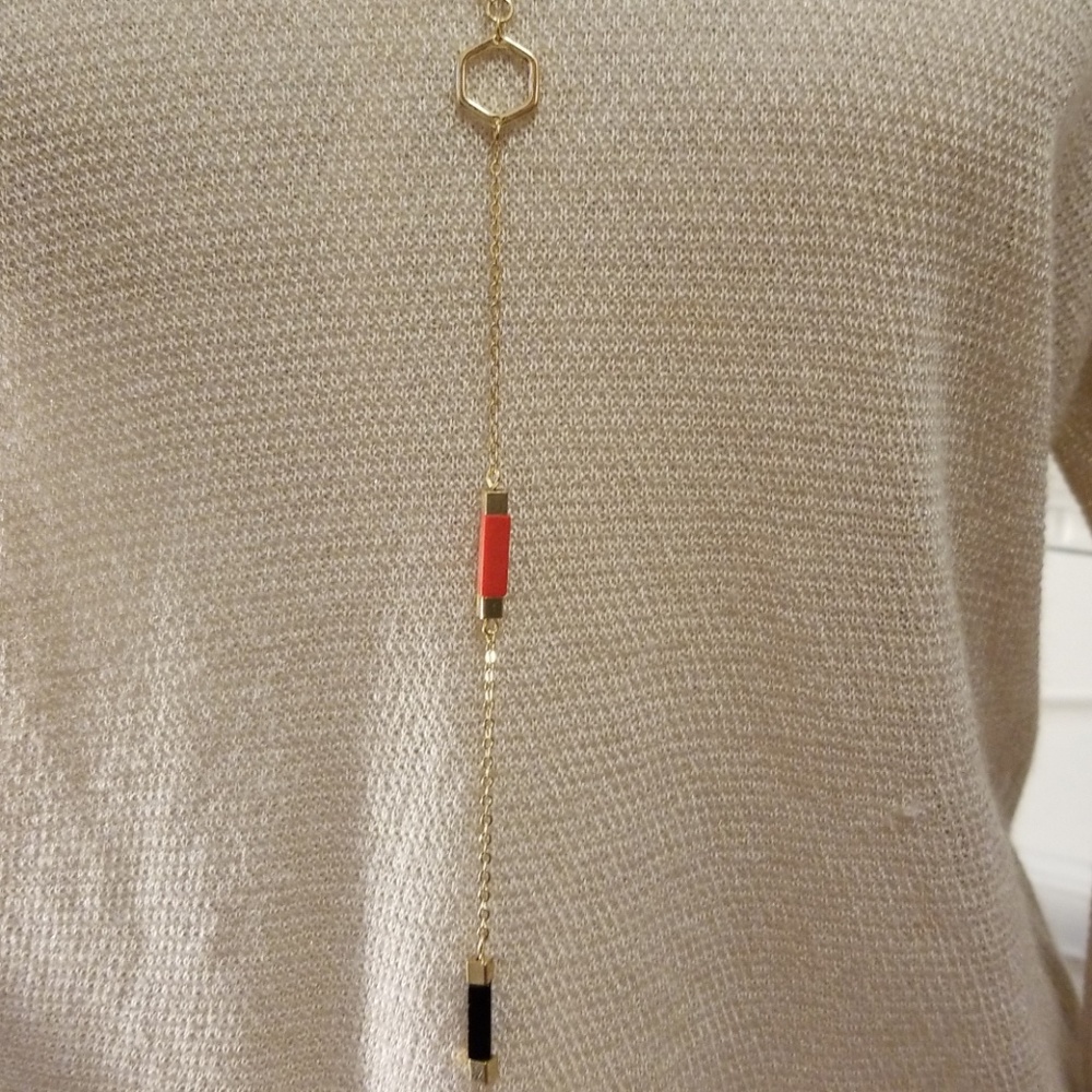 Howlite Necklace Multi Layer - Picture 3 of 5